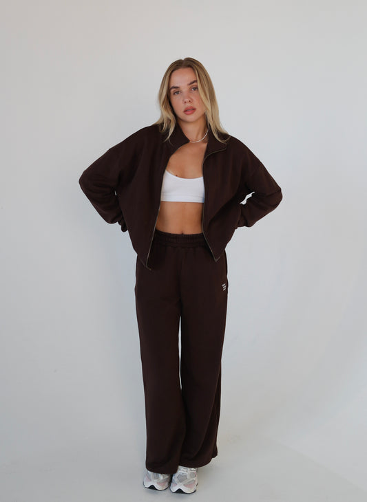 Straight trousers | Brown